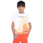 Li’l Tomatoes Boy’s Typography Regular Fit T-Shirt