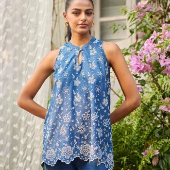 Dhvani Denim Co-ord Set
