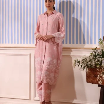 Odin Linen Pink Co-ord Set