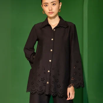 Mayfair Spacer Black Co-ord Set