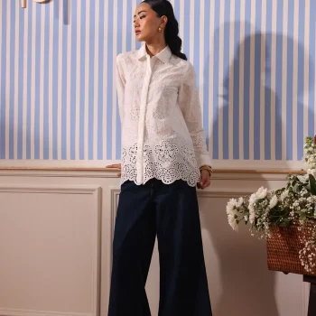 Romy Supima Cotton White Shirt