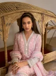 Lomika Organza Pink Anarkali Set
