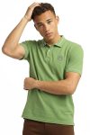 Peter England Men's Regular Fit Insignia Half Sleeve Polo T-Shirt