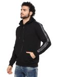 Alan Jones Clothing Men's Taped Cotton Hooded Sweatshirt