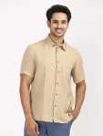 Men's Solid Full Sleeves Cotton Shirt