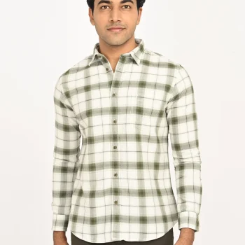 Men's Checks Full Sleeves Cotton Shirt
