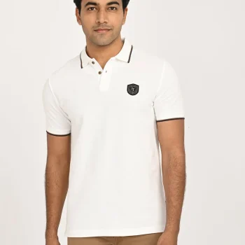 Men's Solid Polo T-Shirt